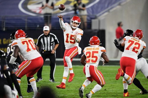 kansas city chiefs vs baltimore ravens match player stats
