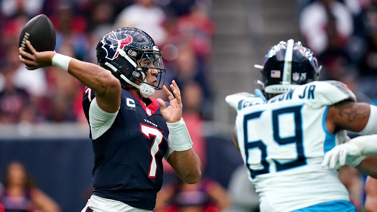 tennessee titans vs texans match player stats